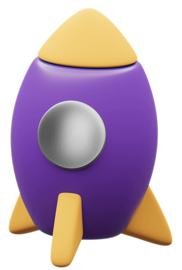 Expand Your Business Reach - Large Rocket Icon