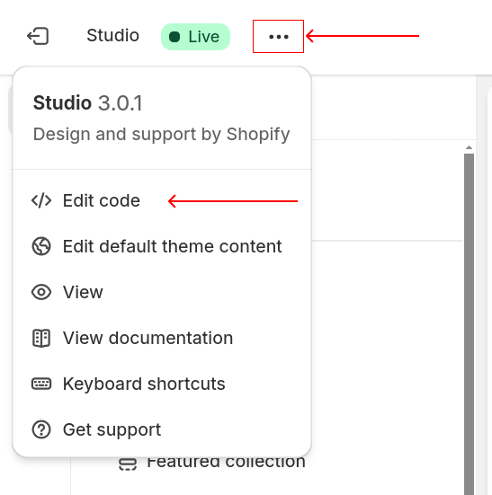 Edit Code
